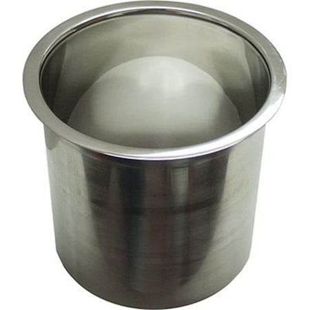 Hardware Concepts Hardware Concepts HCI6143 279 6 x 2 in. Polished Trash Grommet; Stainless Steel HCI6143 279